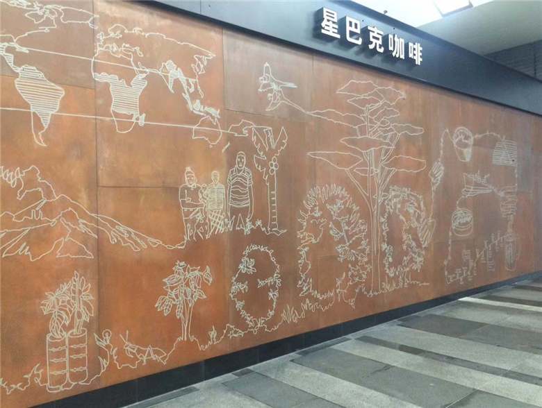 宝山耐候钢幕墙